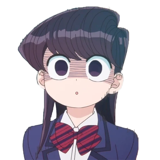 kiri, bulkin, punie anime tanaka, anime komi kann nicht kommunizieren, komi san wa komyuschou desu anime