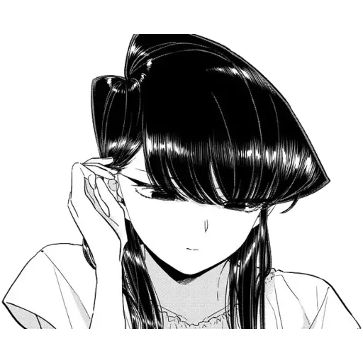 bande dessinée, bande dessinée animée, anime fille manga, caricature de komi san wa komyushou, anime de komi san wa komyushou desu