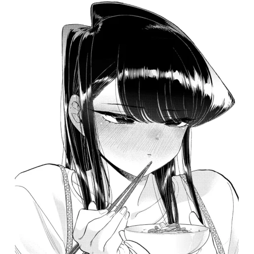 komi san, komi shouko, animación cómica, comic girl cómico, animación komi san wa komyushou desu