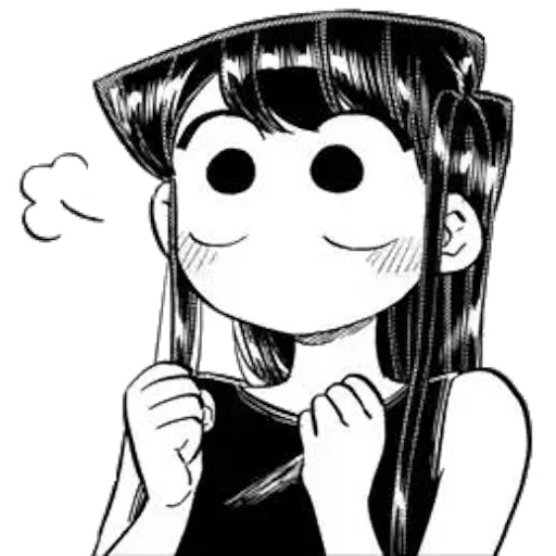 pacchetto, immagine, komi san, komi shouko