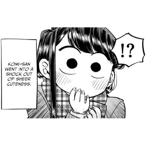 komi, komi saint chibi, mangakomisan, komisan tremble