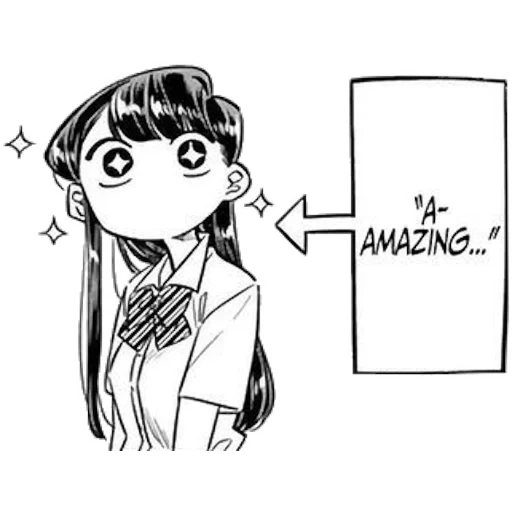 komi-san, komi san, komi san, komi san chibi, bel disegni anime