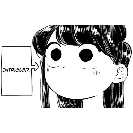 mangá, anime, komi san, komi san meme, komi san weifa