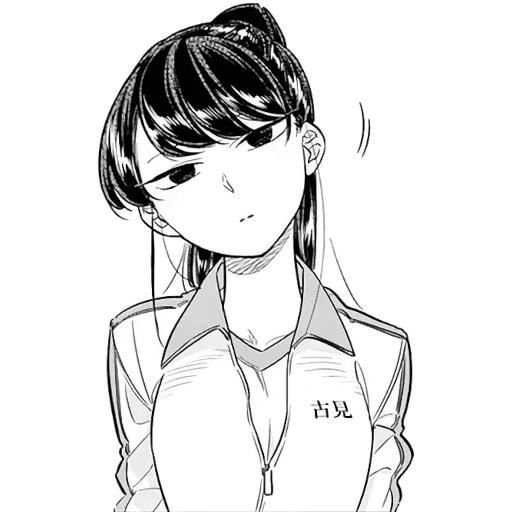 аниме манга, komi shouko, девушки аниме, аниме манга девушка, komi san wa komyushou desu аниме