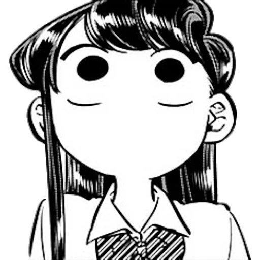 picture, komi-san, komi shouko, komi san chibi