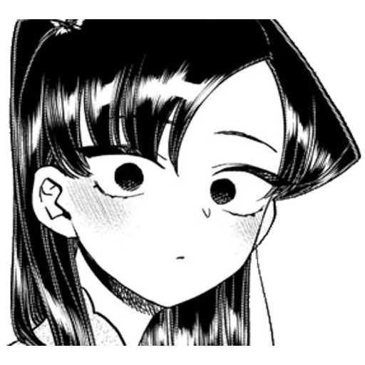 манга, komi san, komi shouko, манга аниме, komi san wa komyushou манга