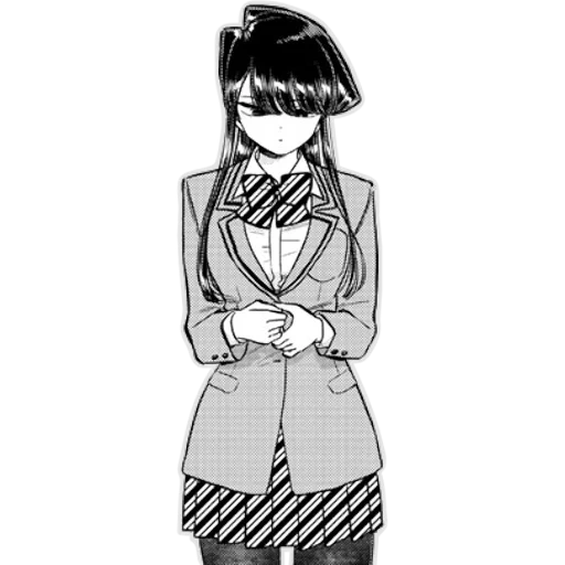 immagine, komi shouko, disegni anime