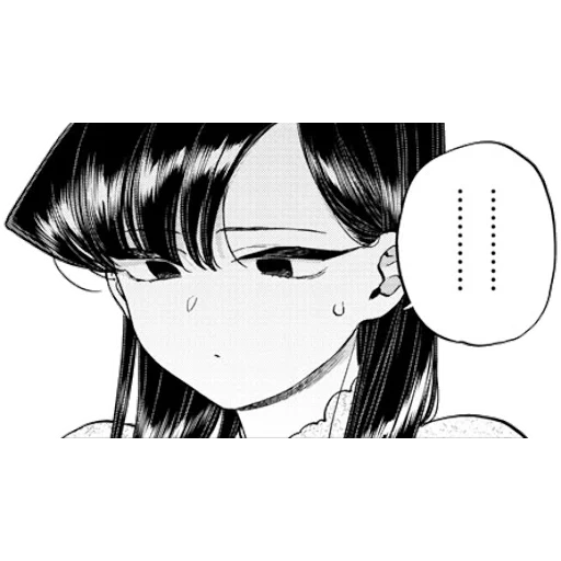 manga, picture, anime manga, manga komi san, komi shouko manga