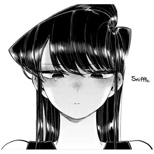 манга, рисунок, аниме манга, манга марине сан, komi san wa komyushou desu аниме