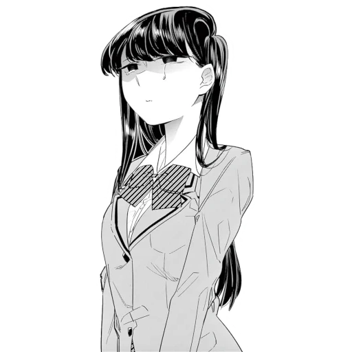 abb, komi shouko, anime girl, anime charaktere, anime mädchen manga