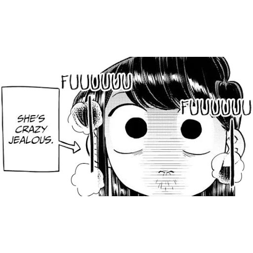 anime, manga, gambar, manga anime, komi san smile