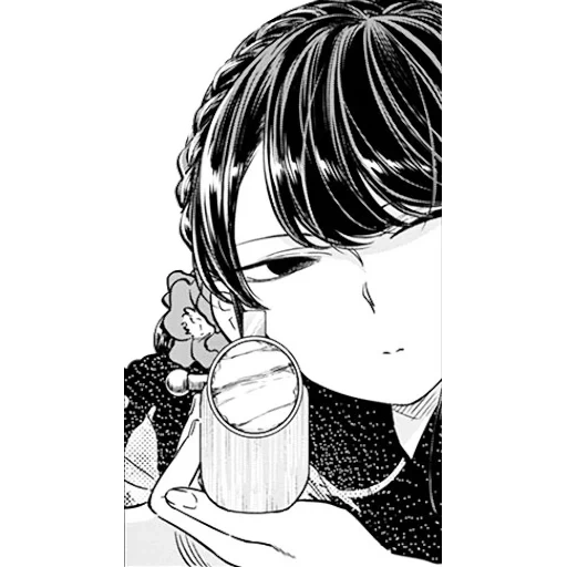 manga, picture, anime manga, shouko komi manga, komi san mang 302