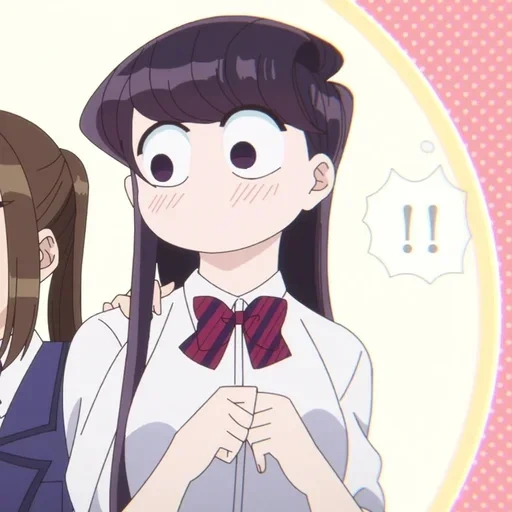 comi, komi shouko, chica de animación, komyushou desu, papel de animación