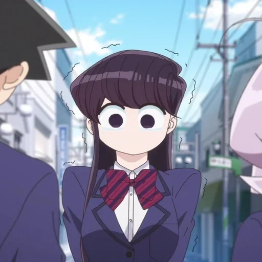 animación, creatividad de animación, komi shouko, papel de animación