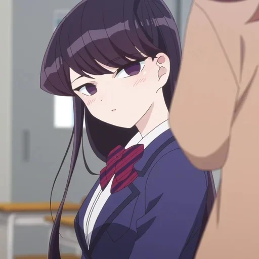 anime nia, anime girl, anime produk baru, anime girl, komi can't communicate anime