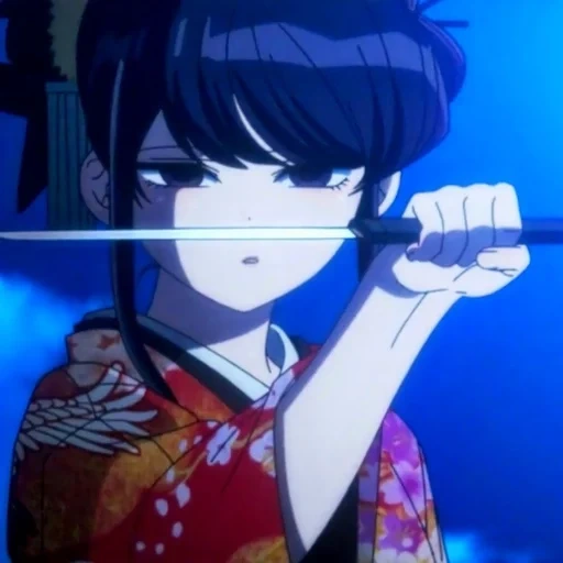 anime, anime, komi san, anime artistiche, personaggi anime