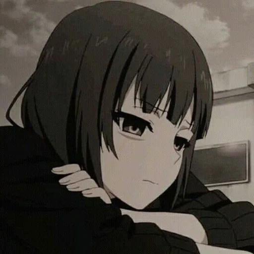 imagen, tenshi ayukina, anime triste, personajes de anime, el anime del arte es triste