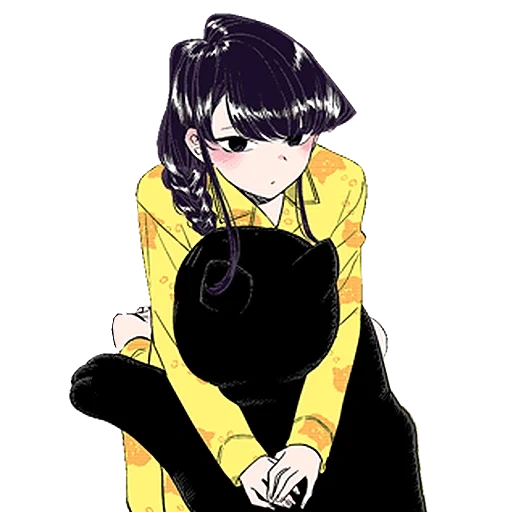 anime, image, komi san, manga anime