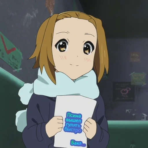 ritsu, keion ritsu, ritsu era un segreto, ritsu tainaka, personaggi anime