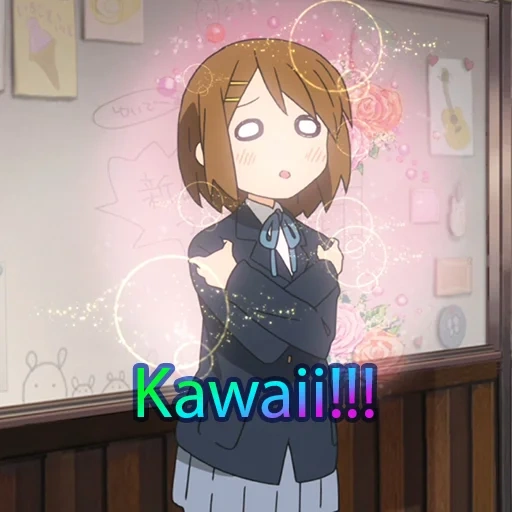 anime, akio toyozaki, anime emosional, karakter anime, yui hirasawa maid