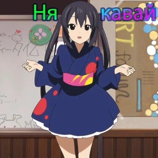 keion anime, akiyama mio, ayana taketatsu, personaggi anime, cesto di frutta anime keyon