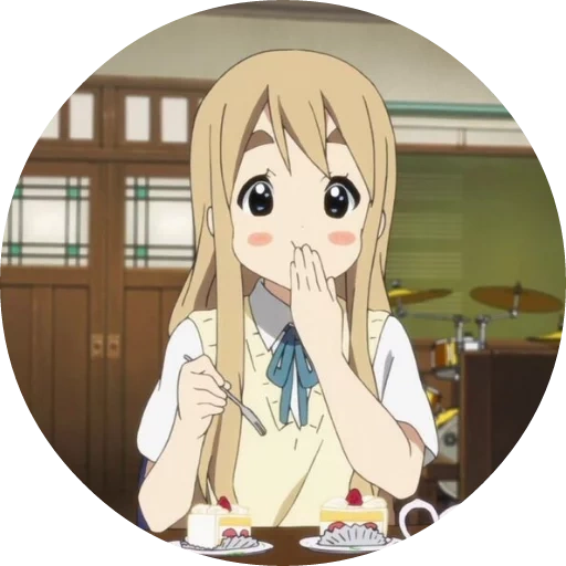 mugi, tsumugi, keion mugi, k-on mugi fresas, anime lindos dibujos