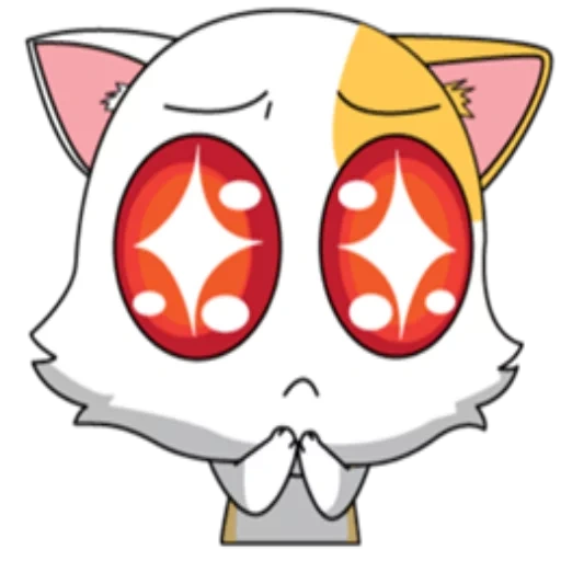 koneko, anime emoticons, nyachny smiley, maske katzenanime