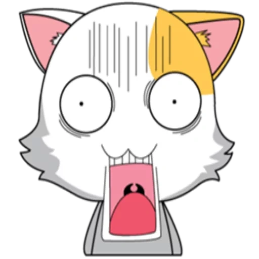 lucu sekali, anak kucing astro boy, anime lucu, hoshi luna diary, bergerak komik lucu