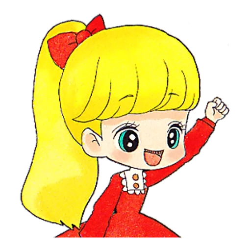 animation, sailor moon red cliff, cartoon character, sailor venus chibi, sailor moon red cliff venus