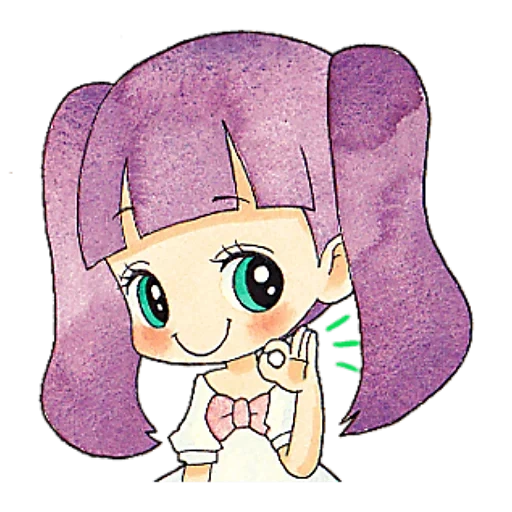 chibi, anime, fille, jesse chibi, fluttershy chibi