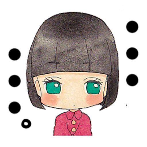 animation, figure, zhan chibi, cartoon character