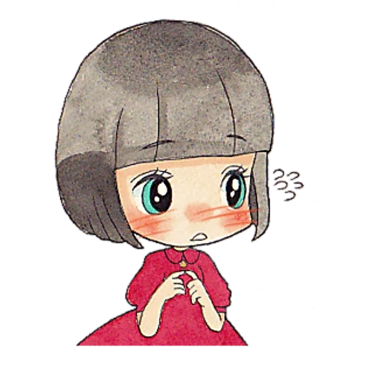 chibiki, image, dessins de chibi, jolie fille, dessin d'anime