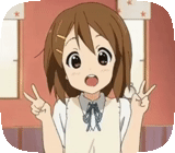 yui hirasava, aki toyosaki, anime characters, yui hirasava milashka, the sweet greeting of anime