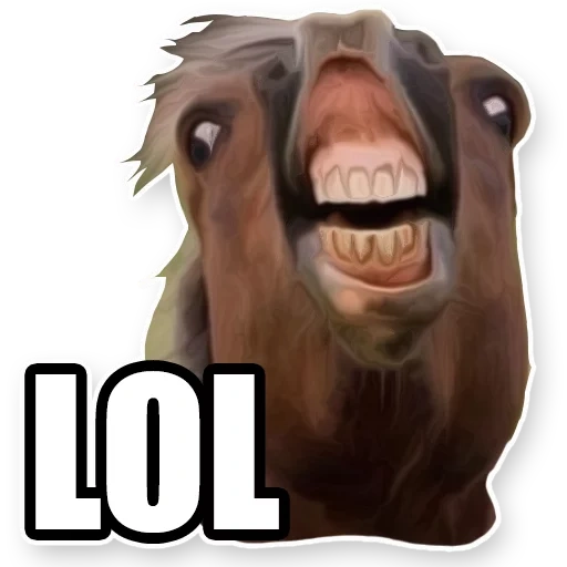 horse meme, laughing meme, a roaring horse, a roaring horse, ma xiao meme