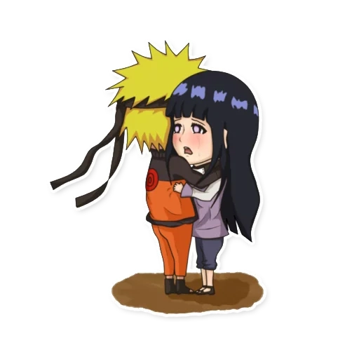 рисунок, naruhina chibi, хината чиби наруто, наруто узумаки хината, наруто узумаки хината хьюга