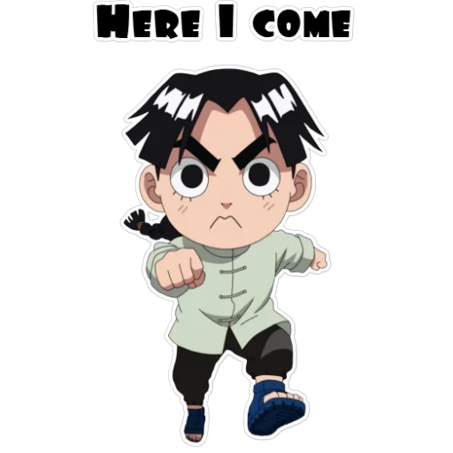 рок ли, майто гай, chibi naruto, rock lee чиби, рок ли наруто