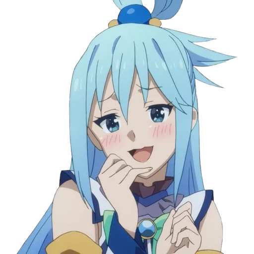 aqua konosuba, kono suba, water kono suba meme, konosuba puffin, useless aquatic plants