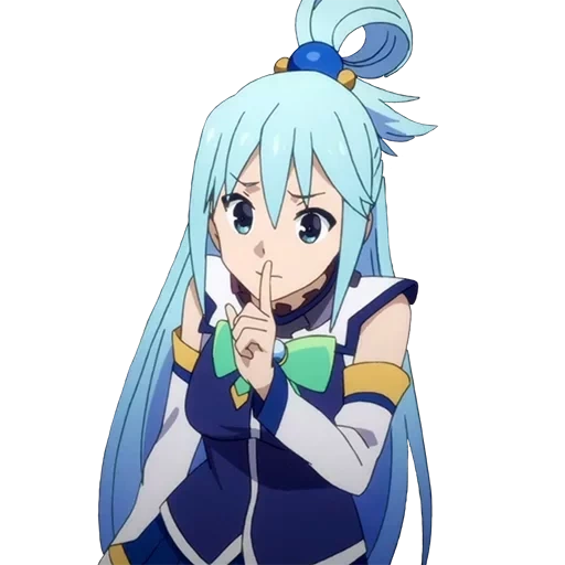 konosuba, aqua konosuba, kono suba, anime ono shoushui, konosuba puffin