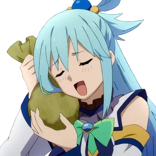 aqua konosoba, konosuba, kono subask lin, konosuba frailecillo