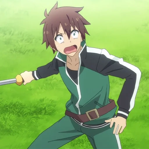 kazuma, kazuma, cazum konosuba, sato kazuma es un adulto, sato kazuma crecimiento completo