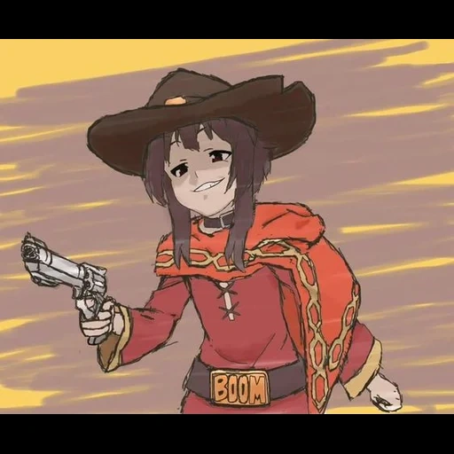 megumin, konosuba, seni megumin, anime megumin, anime konosuba