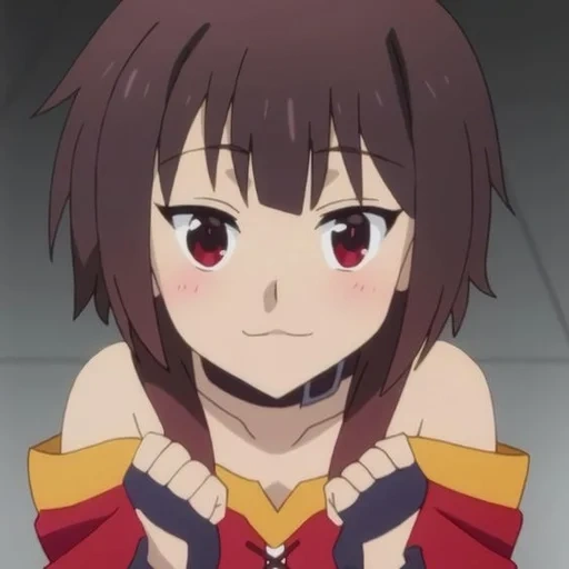 megumin anime, konosuba ov 2, konosuba anime, konosuba chunchunmaru, die jüngere schwester megumin