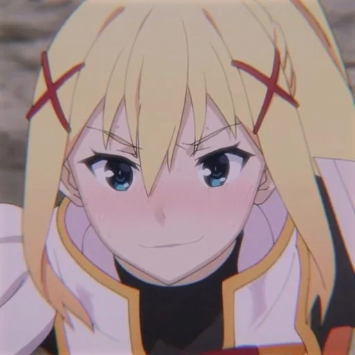 konosuba, personagem de anime, cor escura de kono suba, kono suba annis, lalatina konosuba