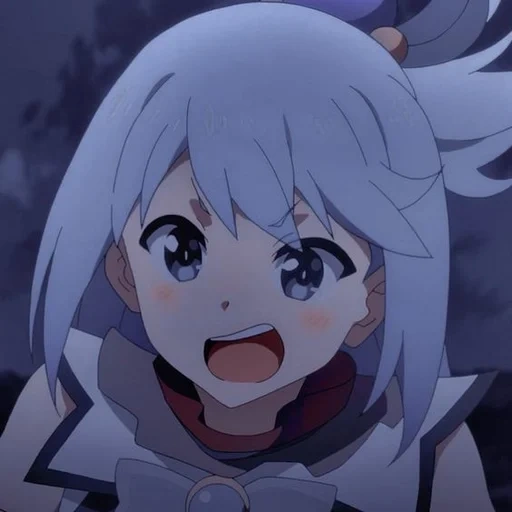 animação, criatividade de animação, animação fora de sichuan, aqua konosuba, personagem de anime