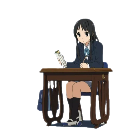 figure, akiyama mikio, akiyama mio, anime girl, cartoon characters