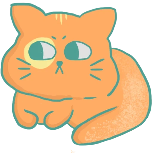 kucing, cat peach