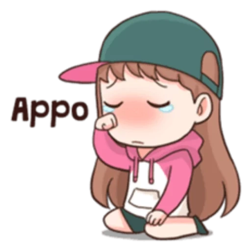 chibi, korea k-pop, korean watsap, lovely korean emoji k-pop