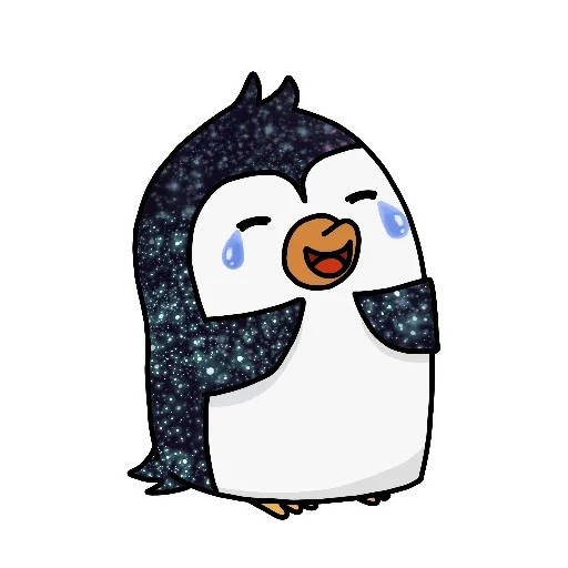emoticon di emoticon, i pinguini
