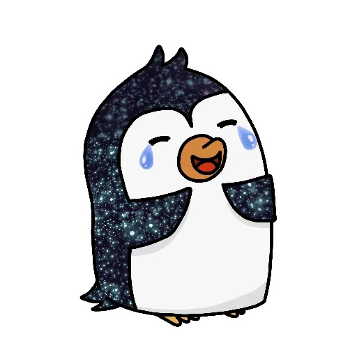 emoji, pinguim