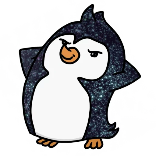 mengemas, pinguin